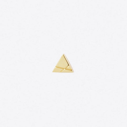 TETHER - ELEMENT 03 - 14KT SOLID GOLD - THREADLESS END