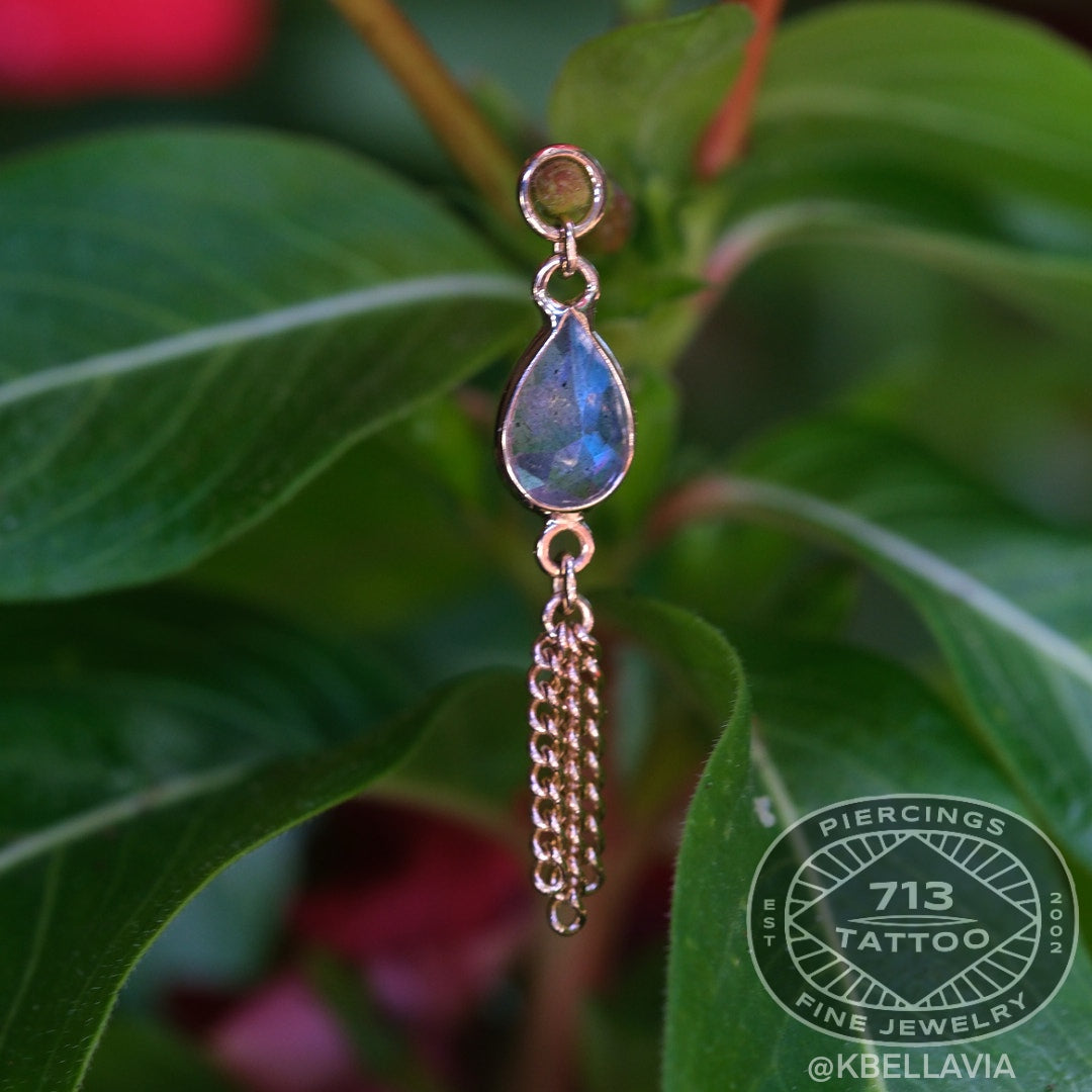 HIALEAH FINE JEWELRY - OMBLINGO - 14KT SOLID GOLD - CHARM