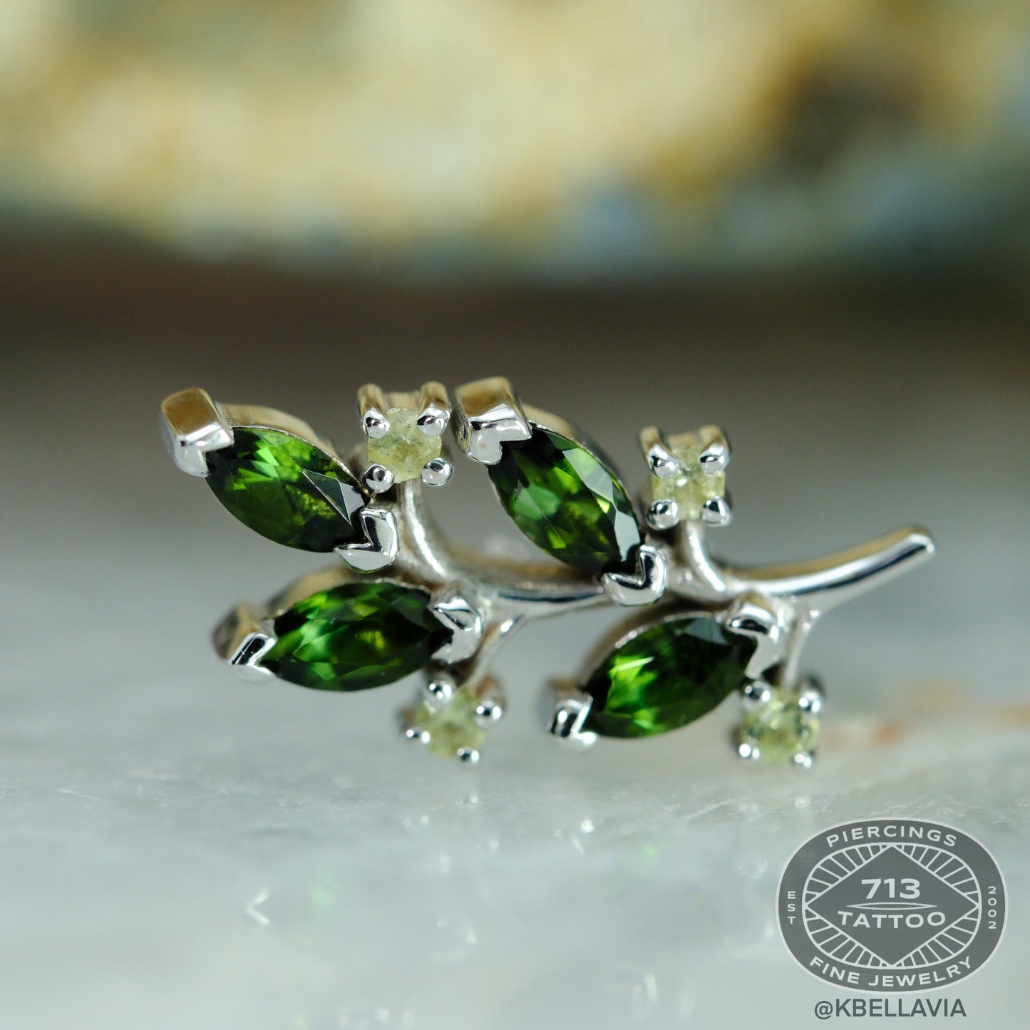 BVLA - BITTER SWEET - 14KT SOLID GOLD - THREADED END