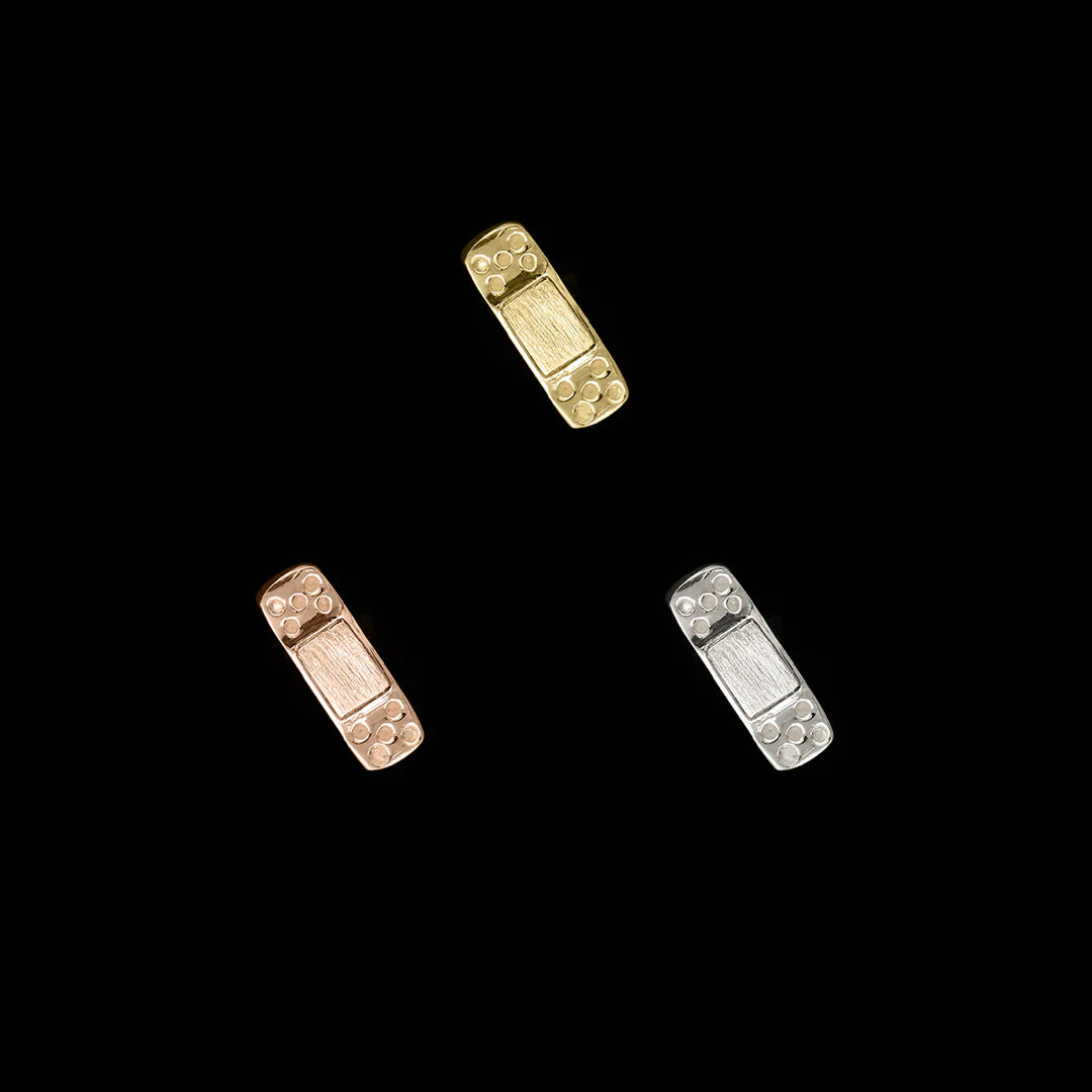 REGALIA - BOO BOO - LIL - 14KT SOLID GOLD - THREADLESS END