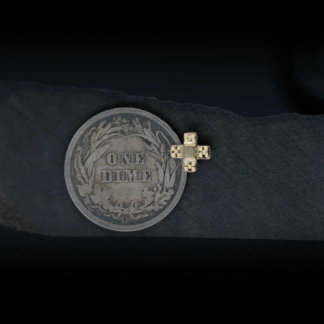 REGALIA - BOO BOO - BIG - 14KT SOLID GOLD - THREADLESS END