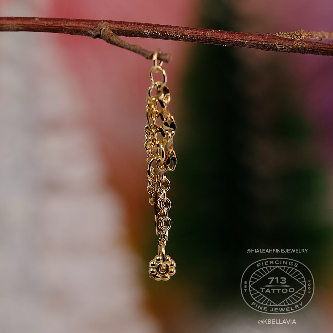 HIALEAH FINE JEWELRY - JUNK CHARM - 14KT SOLID GOLD - CHARM