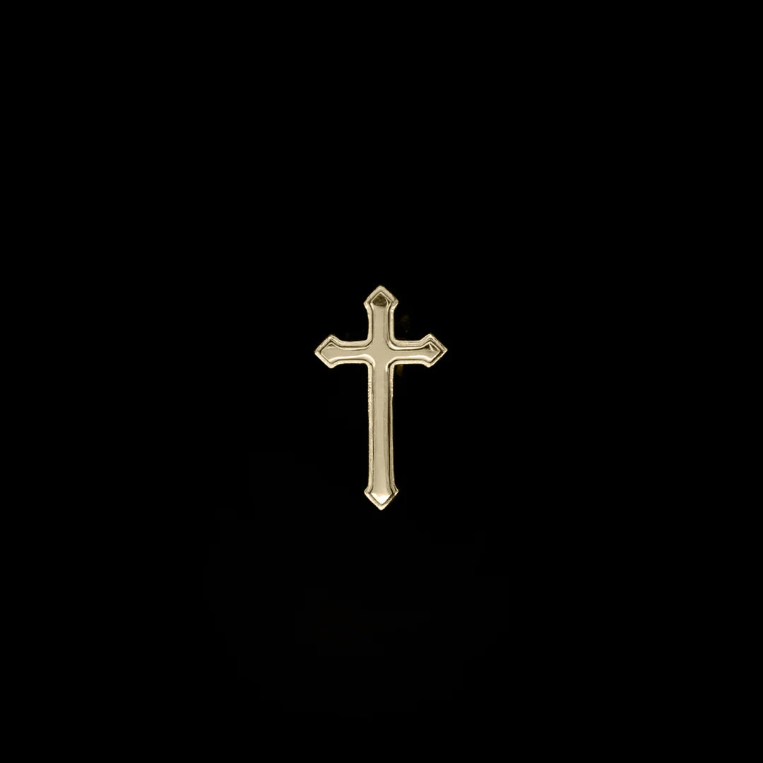 REGALIA - CRUX - 14KT SOLID GOLD - THREADLESS END