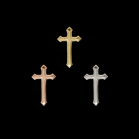 REGALIA - CRUX - 14KT SOLID GOLD - THREADLESS END