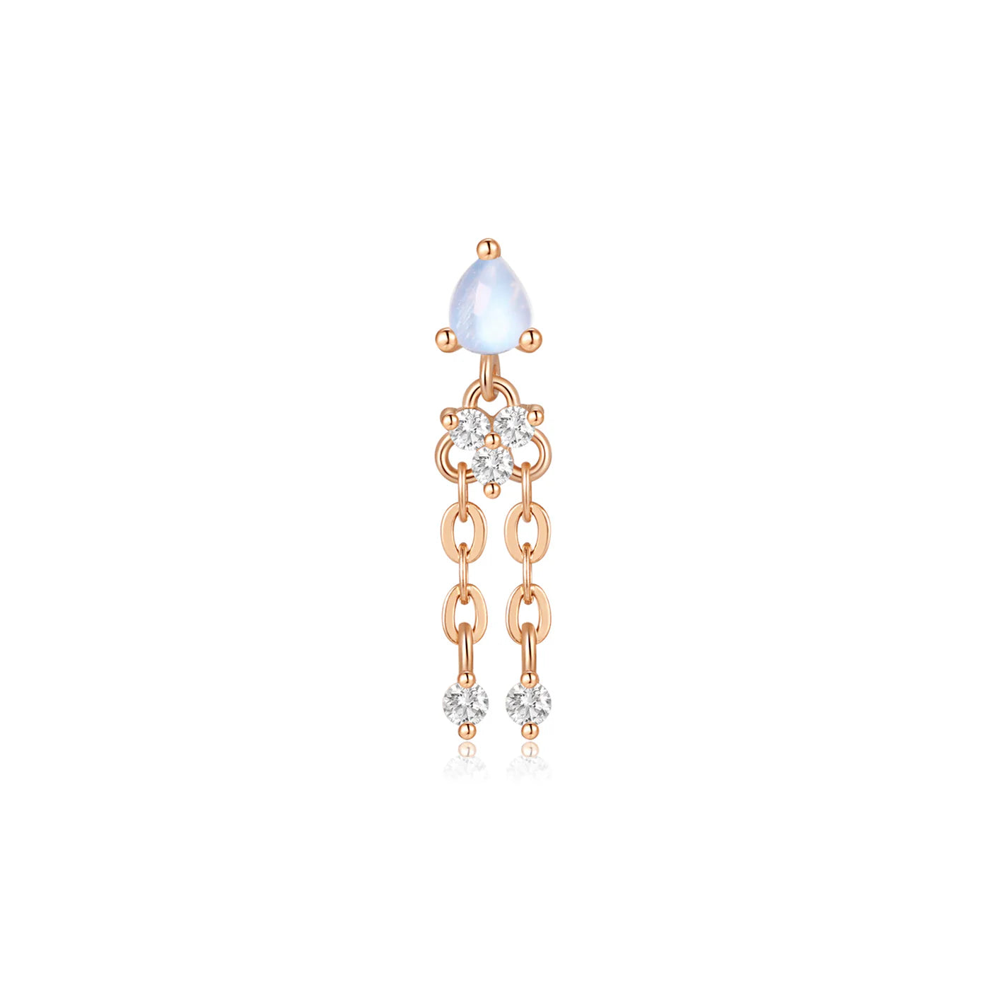 EMBER BODY JEWELRY - AURORA - 14KT SOLID GOLD - THREADLESS END