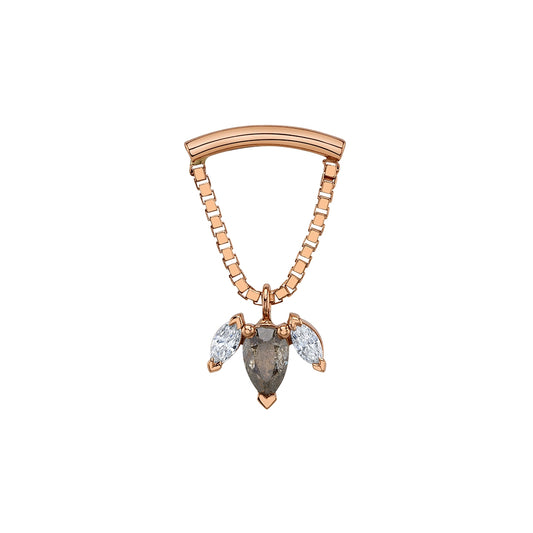 BVLA - KENDALL ALANA - 14KT SOLID GOLD - THREADED END