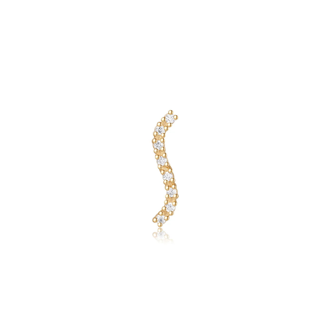 EMBER JEWELRY - WISP - 14KT SOLID GOLD - THREADLESS END