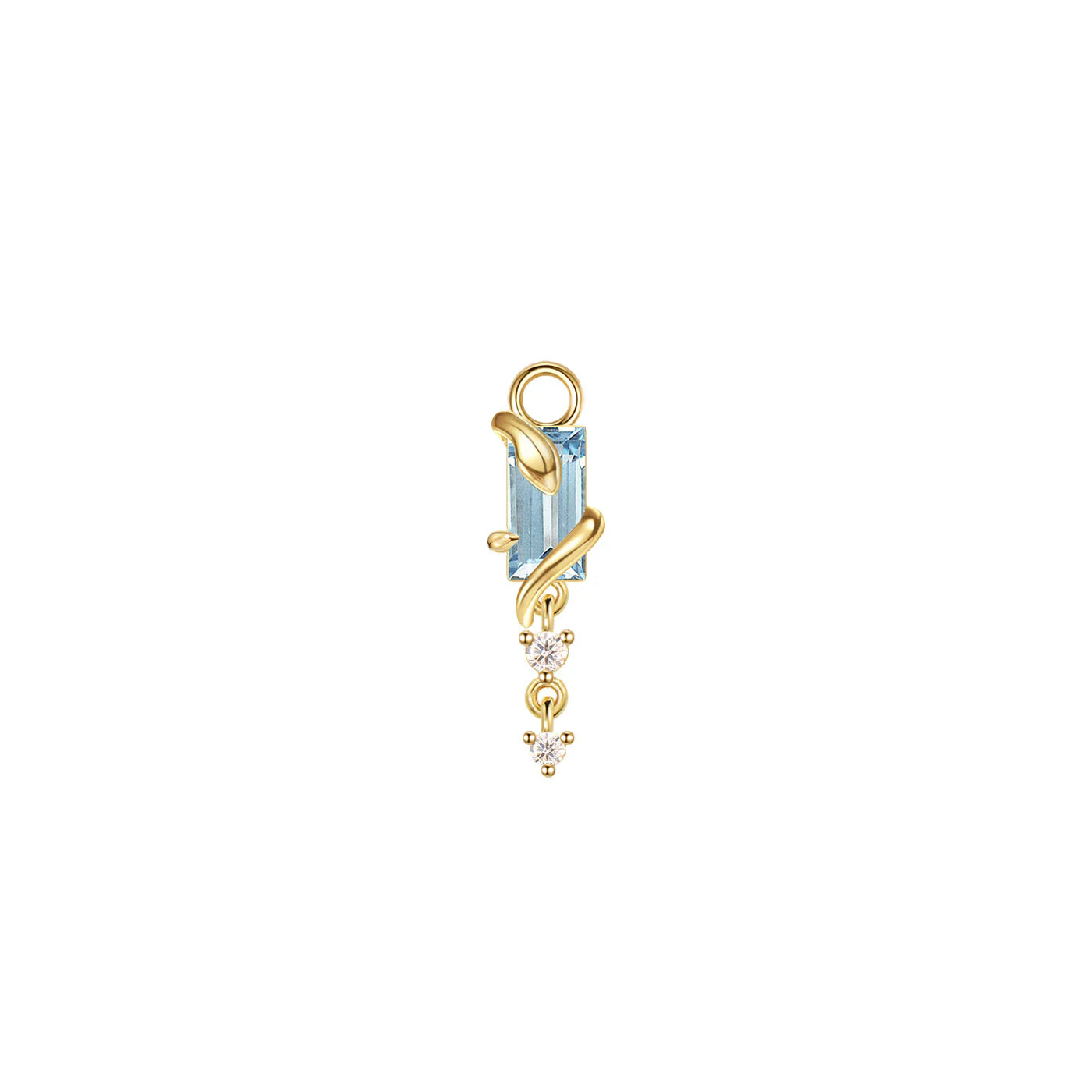 MODERN MOOD - SNAKE - EDEN CHARM - 14KT SOLID GOLD - CHARM
