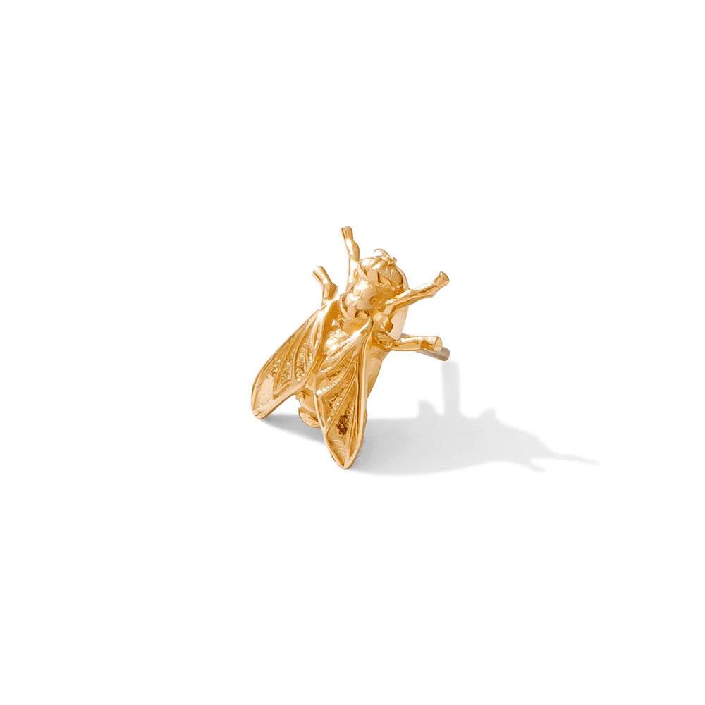 TAWAPA - FLY - 14KT SOLID GOLD - THREADLESS END