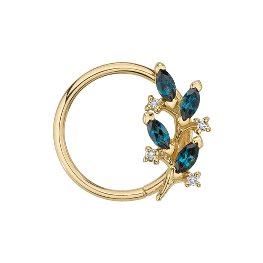 BVLA - BITTERSWEET RING - 16G 3/8" - 14KT SOLID GOLD - SEAM RING