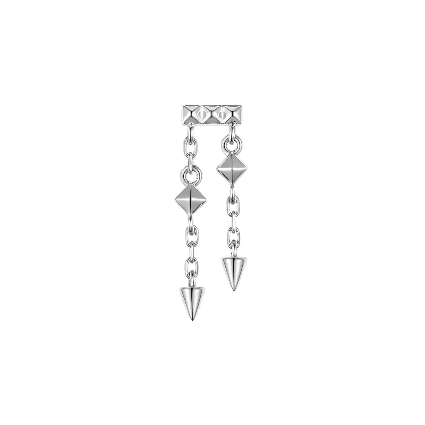 MODERN MOOD - BAR END - AXL - 14KT SOLID GOLD - THREADLESS END