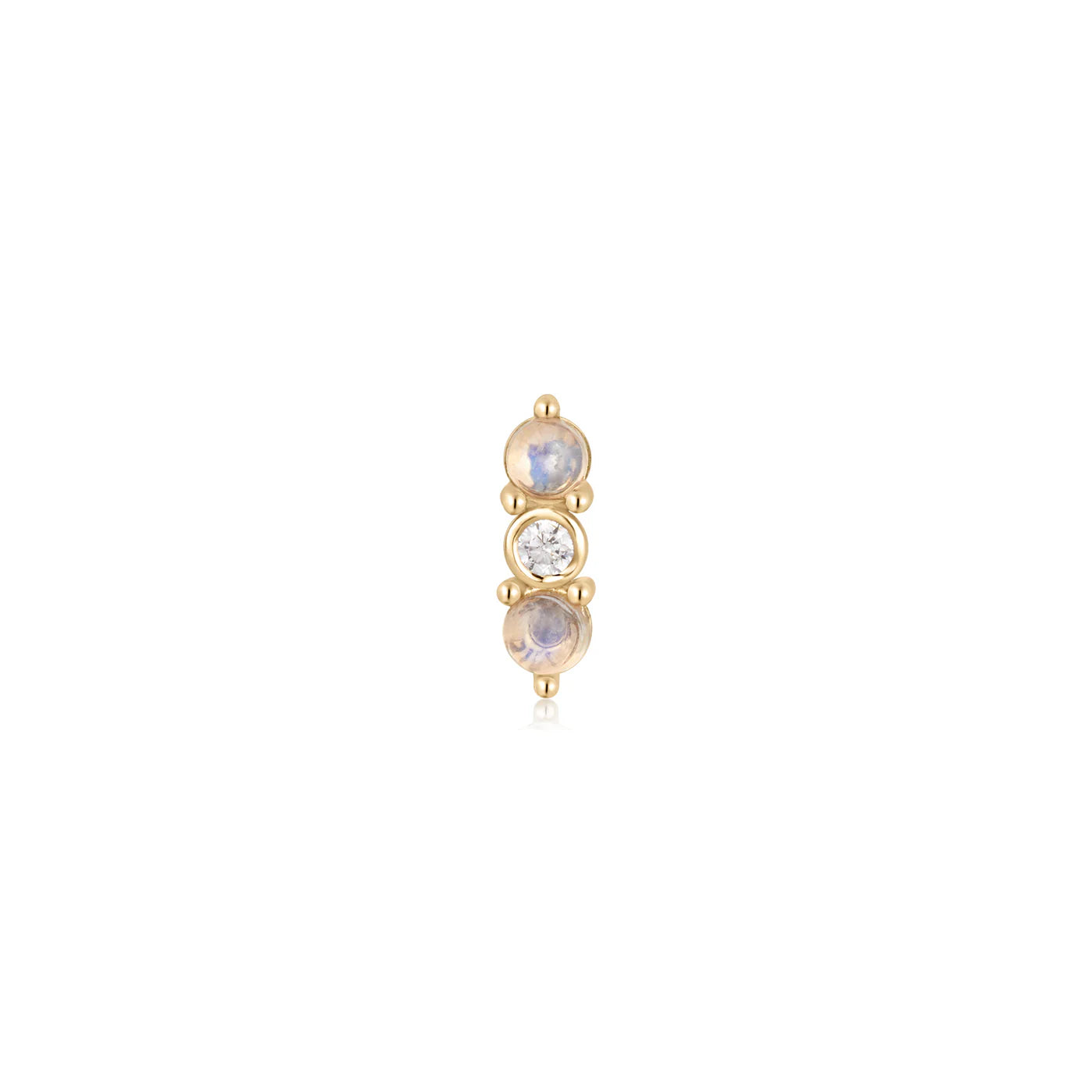 EMBER JEWELRY - REVEL - 14KT SOLID GOLD - THREADLES END