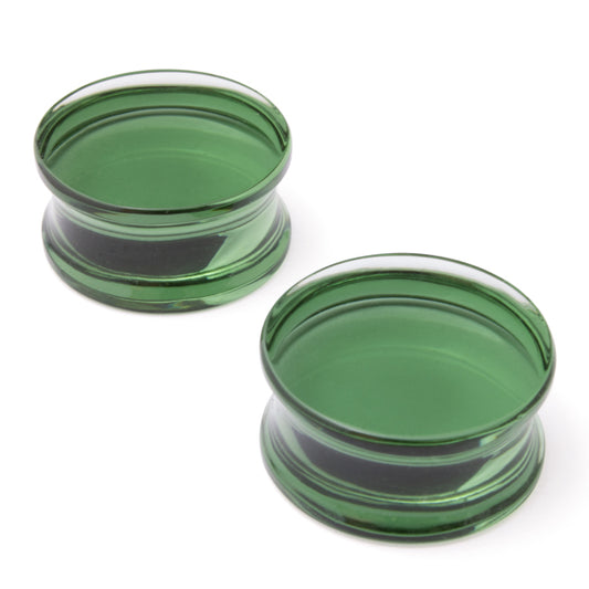 GORILLIA GLASS - SOLID PLUGS - FOREST GREEN - PLUGS