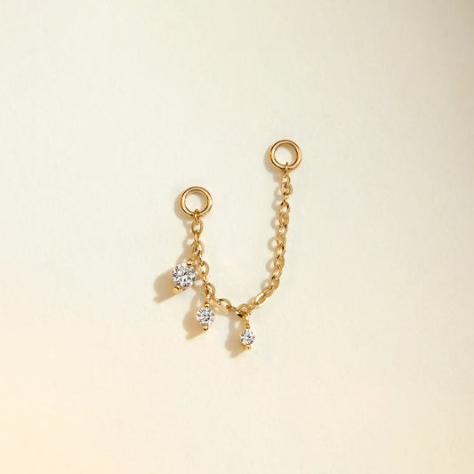 EMBER JEWELRY - NOVELLA CHAIN - 14KT SOLID GOLD - CHAIN