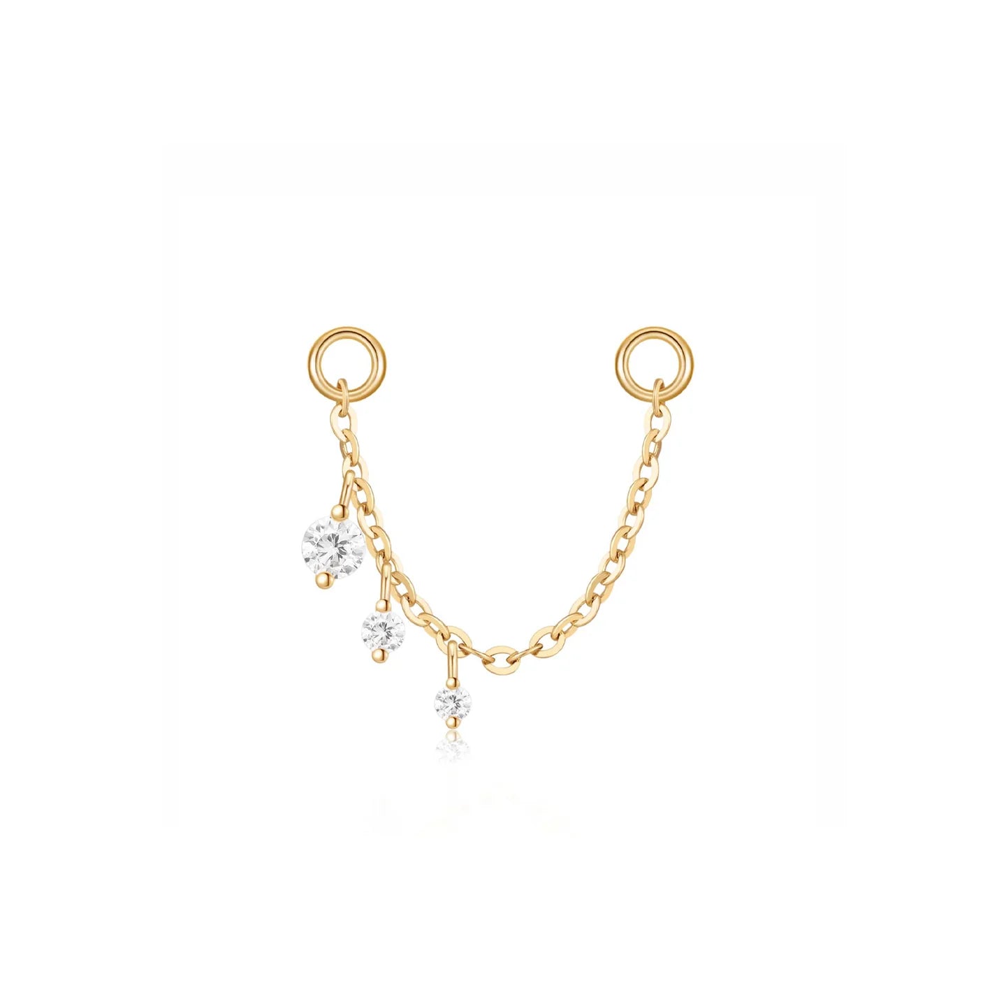 EMBER JEWELRY - NOVELLA CHAIN - 14KT SOLID GOLD - CHAIN