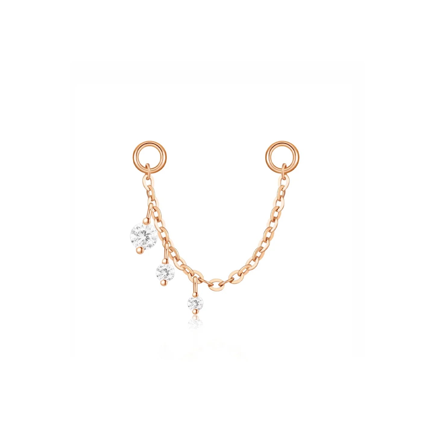 EMBER JEWELRY - NOVELLA CHAIN - 14KT SOLID GOLD - CHAIN