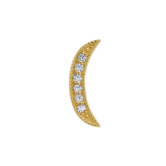 BVLA - CUMULUS 10MM - 14KT SOLID GOLD -THREADED END