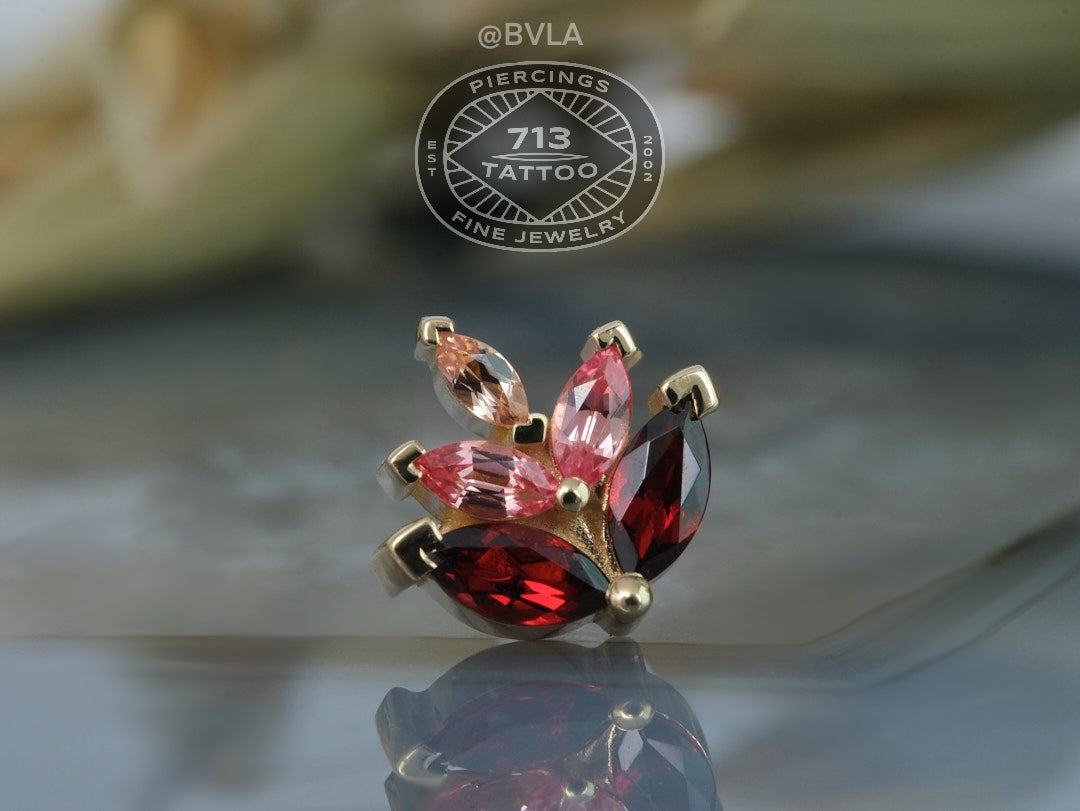 BVLA - ESME - 14KT SOLID GOLD - THREADED END