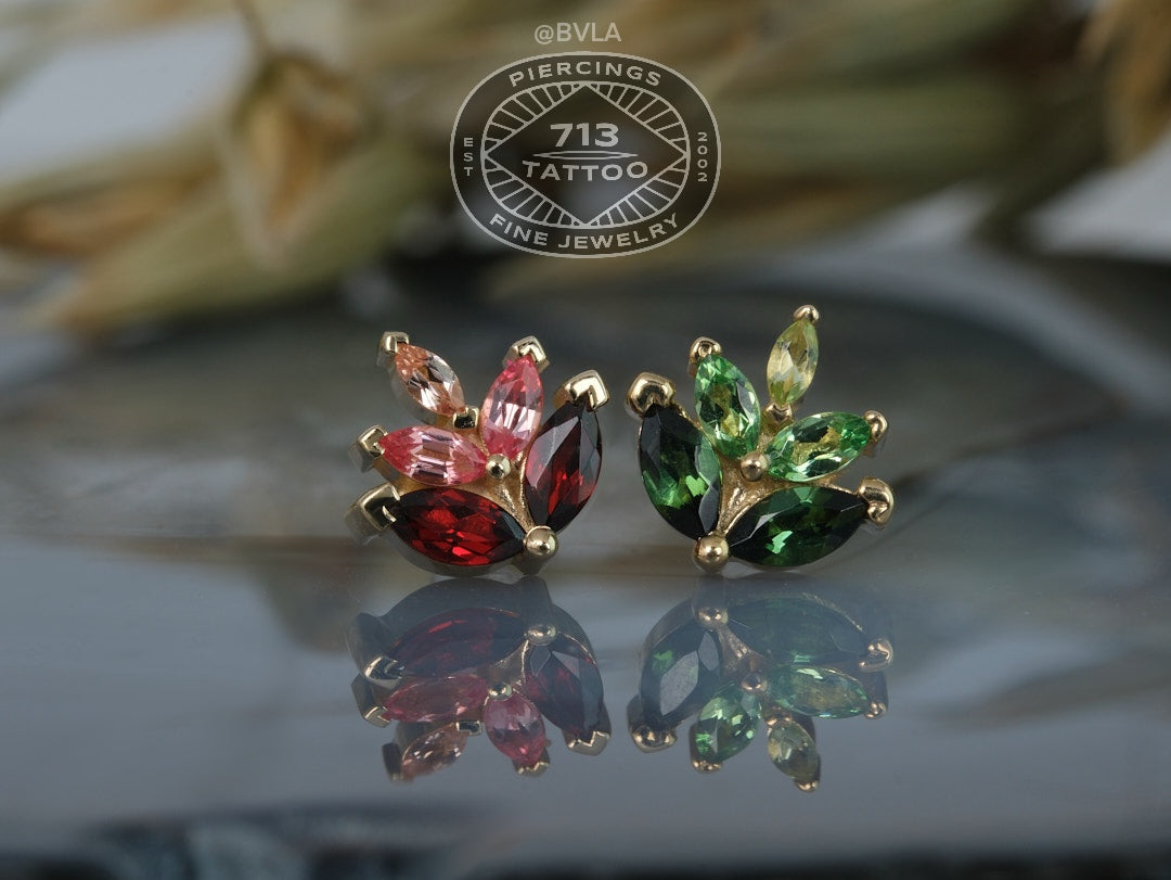 BVLA - ESME - 14KT SOLID GOLD - THREADED END