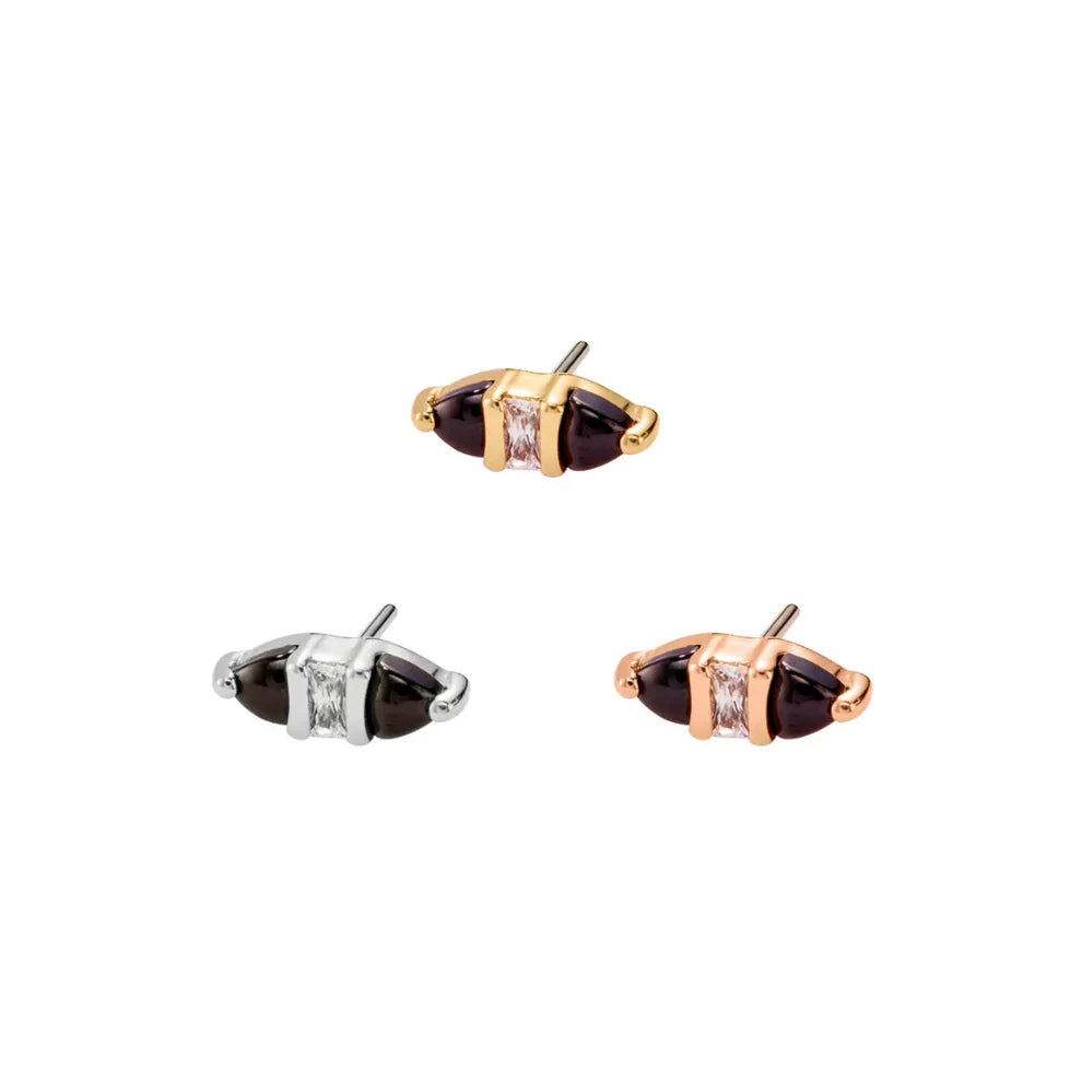 BUDDHA JEWELRY - INNUENDO - 14KT SOLID GOLD - THREADLESS END