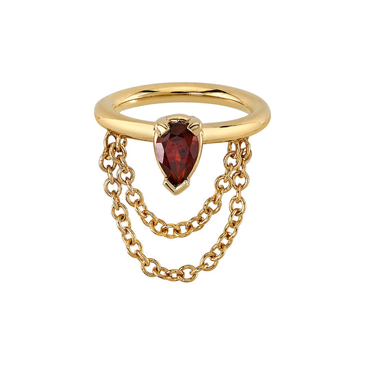 BVLA - CALL ME! - 14KT SOLID GOLD - SEAM RING