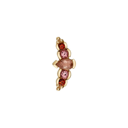 BVLA- NIKKI PANARAYA - 14KT SOLID GOLD - THREADED END