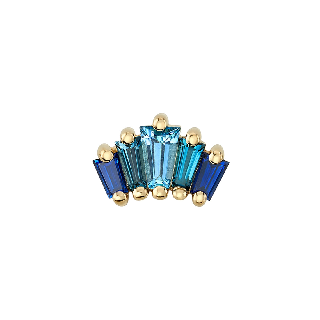 BVLA - MINI OCEANE 5 - 14KT SOLID GOLD - THREADED END