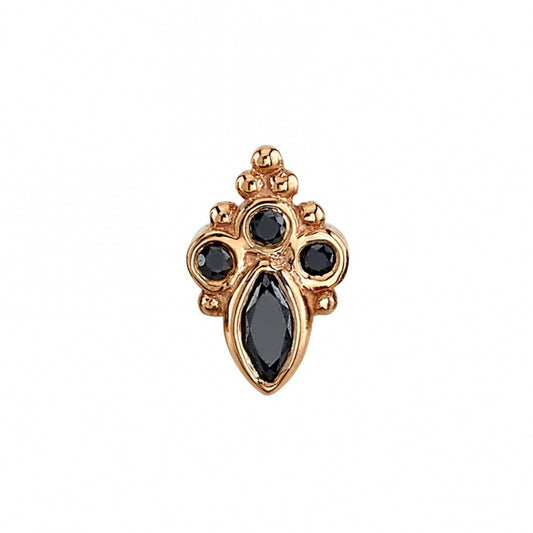 BVLA - MINI MARQUISE SARAI - 14KT SOLID GOLD - THREADED END