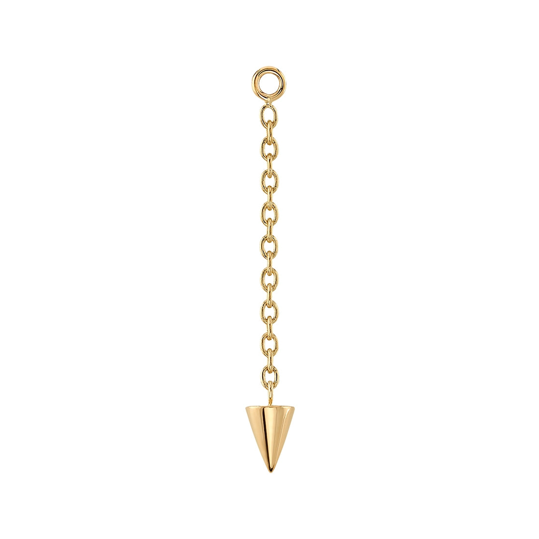 BVLA - SPIKE CHAIN - 14KT SOLID GOLD - CHARM CHAIN