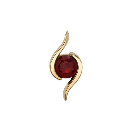BVLA - HAWK EYE - 14KT SOLID GOLD - THREADED END