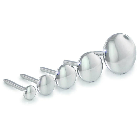 NEOMETAL - DISK - 4MM - TITANIUM - THREADLESS END