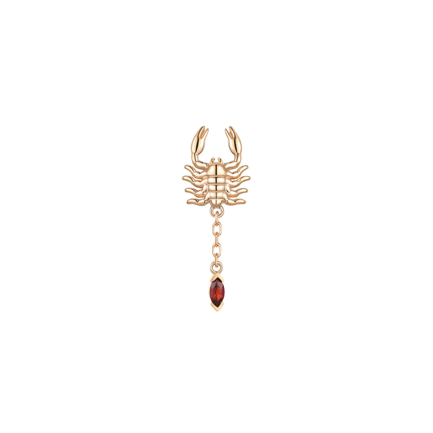 MODERN MOOD - DRACO - 14KT SOLID GOLD - THREADLESS END