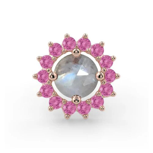 KIWI DIAMOND - SANA - 14KT SOLID GOLD - THREADED END
