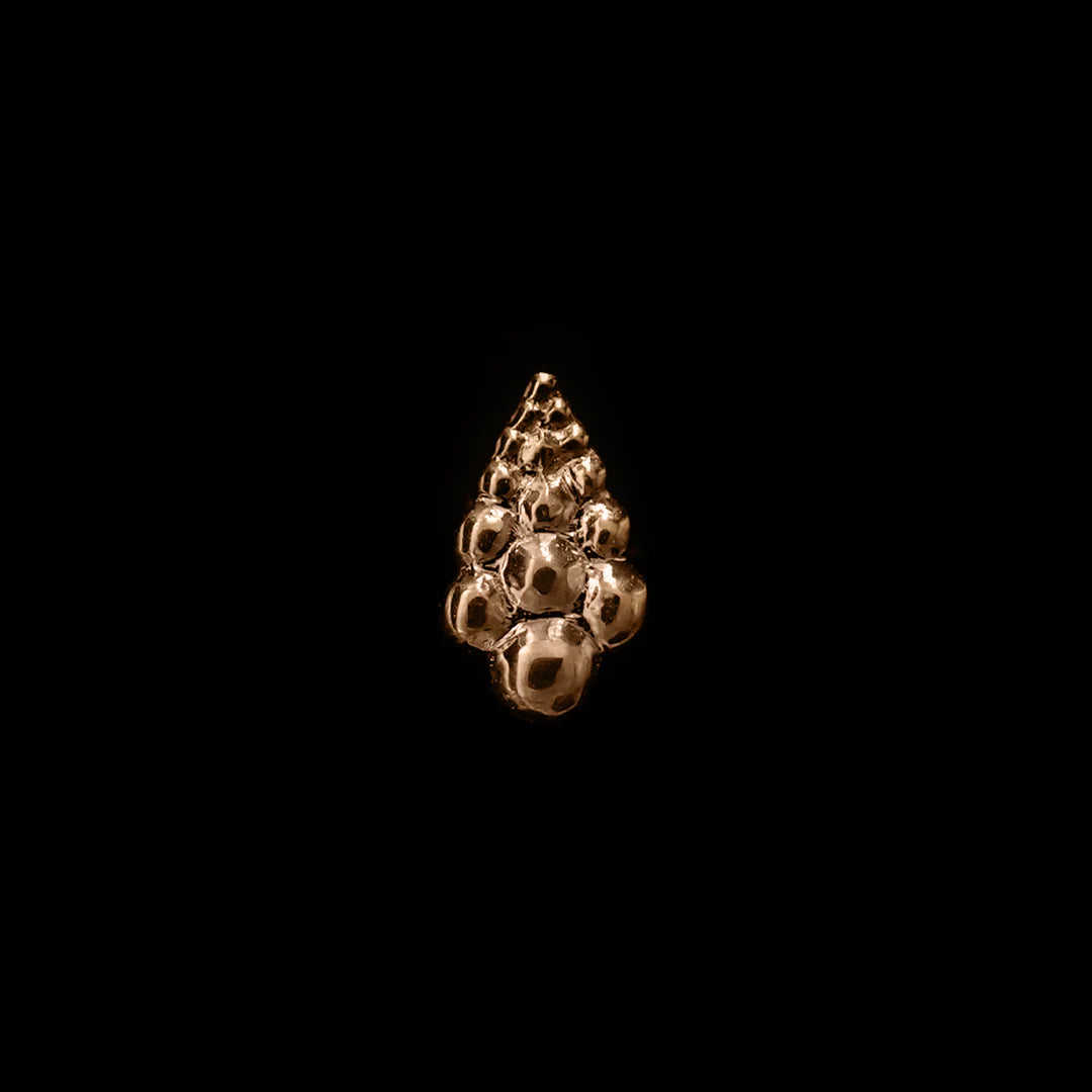 REGALIA - VANISHING POINT -14KT SOLID GOLD - THREADLESS END