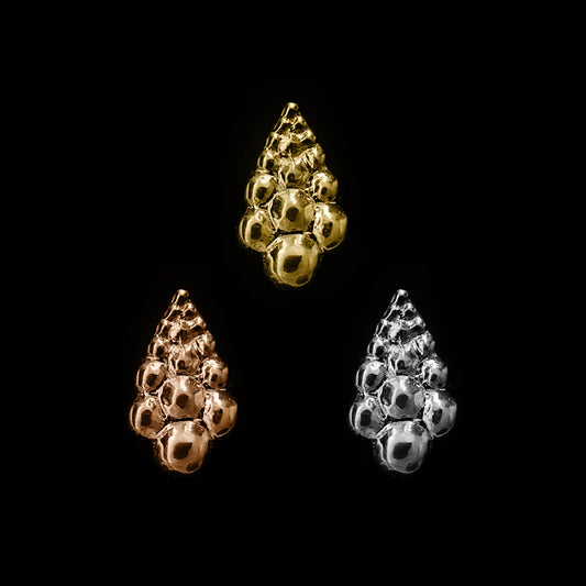 REGALIA - VANISHING POINT -14KT SOLID GOLD - THREADLESS END