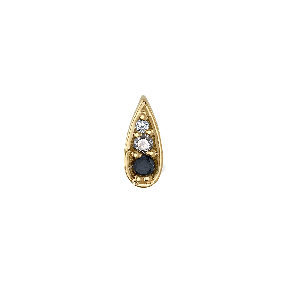 BVLA - DRIP - 14KT SOLID GOLD - THREADLESS END