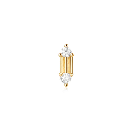 EMBER JEWELRY - GOOD TIMES - 14KT SOLID GOLD - THREADLESS END