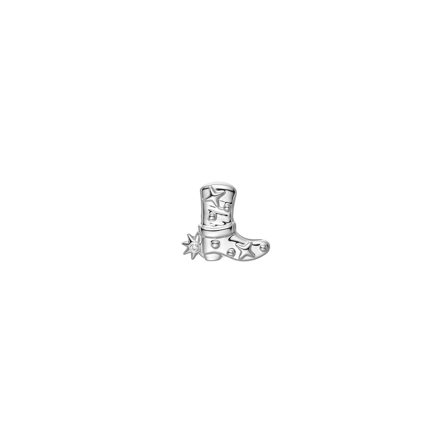 MODERN MOOD - DAKOTA WITH DIAMOND SPUR - 14KT SOLID GOLD - THREADLESS END