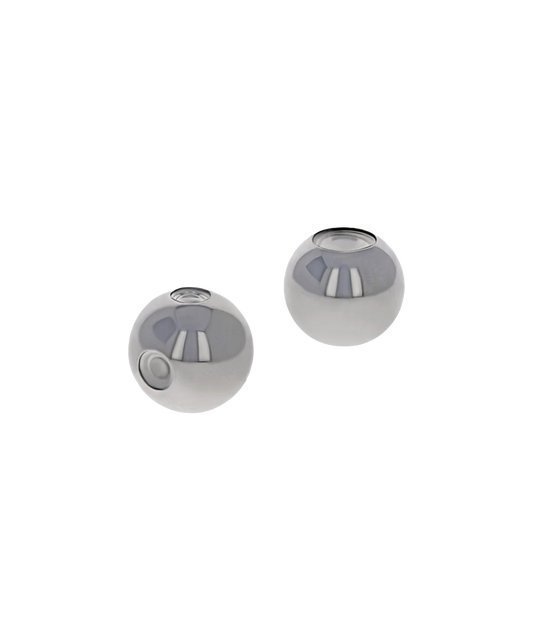 ANATOMETAL - CAPTIVE BEAD - 6G - TITANIUM, STAINLESS STEEL, OR RUBBER