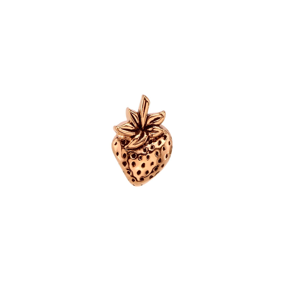 BVLA - ANTIQUE STRAWBERRY - 14KT SOLID GOLD - THREADLESS END