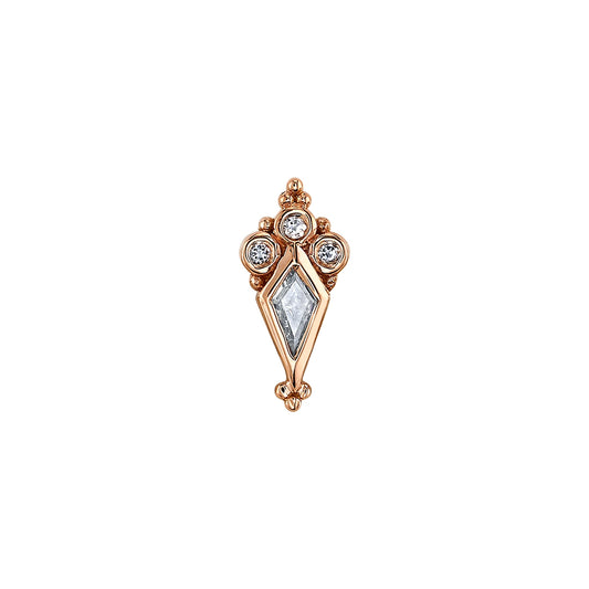 BVLA - TEMPTRESS - 14KT SOLID GOLD - THREADED END