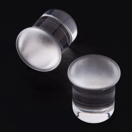 GORILLA GLASS - MATTE SIMPLE PLUGS - CRYSTAL - GLASS - PLUGS