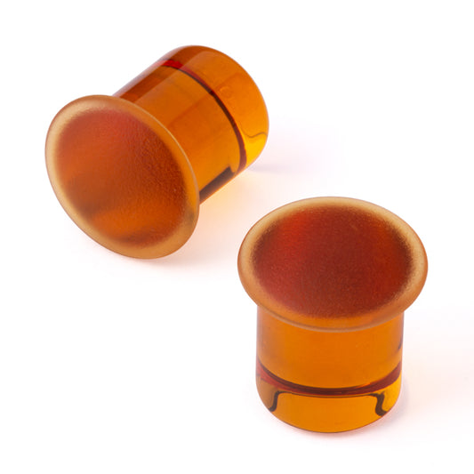 GORILLA GLASS - MATTE SIMPLE PLUGS - HONEY - GLASS - PLUGS