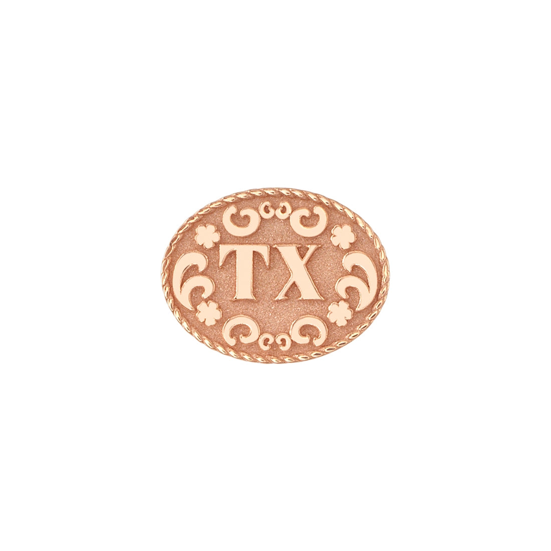 BVLA - TEXAS HOWDY - 14KT SOLID GOLD - THREADED END