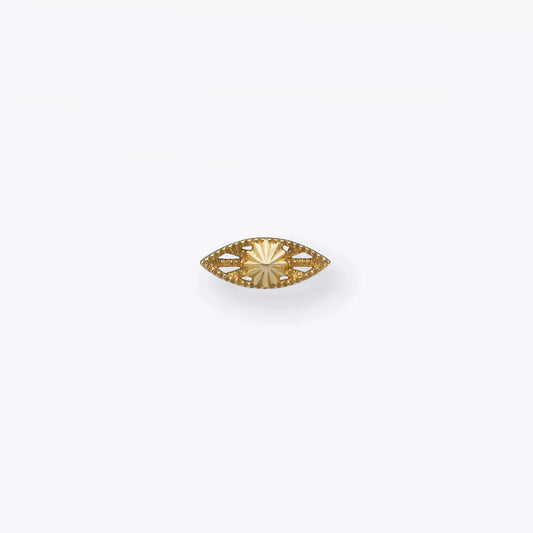 TETHER - MATI - 14KT SOLID GOLD - THREADLESS END