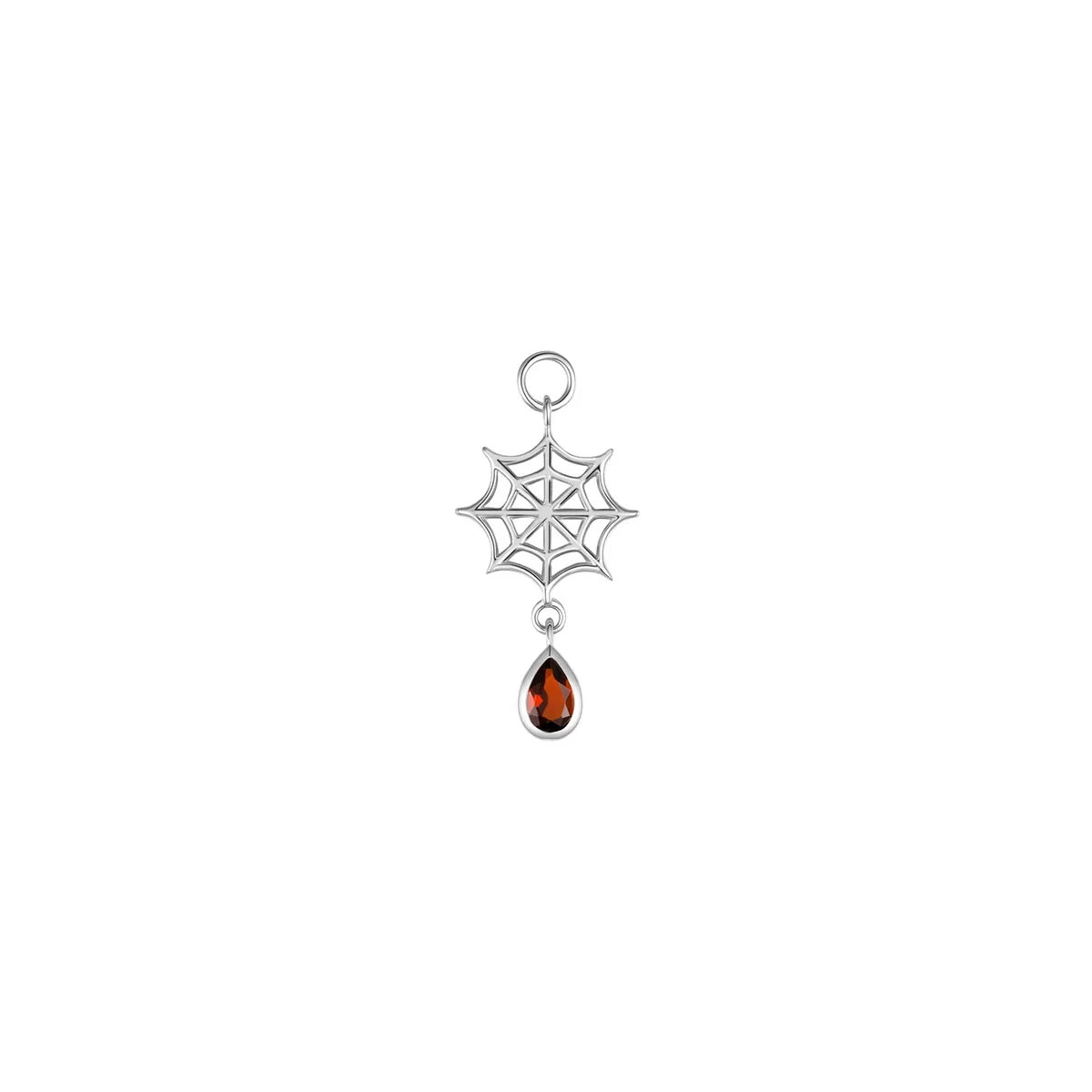 MODERN MOOD - WEB WITH DRIP CHARM - 14KT SOLID GOLD - CHARM
