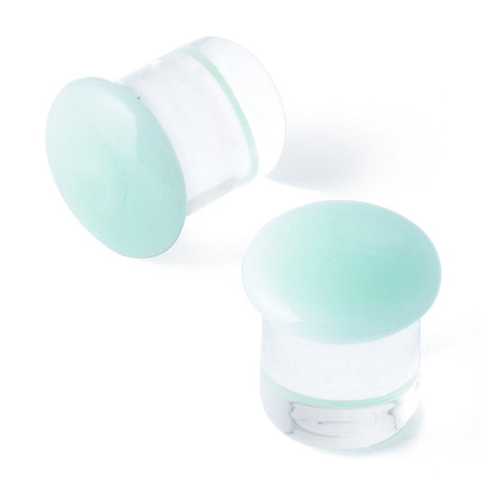 GORILLA GLASS - COLOR FRONT - MINT - GLASS - PLUGS