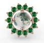 KIWI DIAMOND - SANA - 14KT SOLID GOLD - THREADED END
