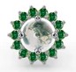 KIWI DIAMOND - SANA - 14KT SOLID GOLD - THREADED END