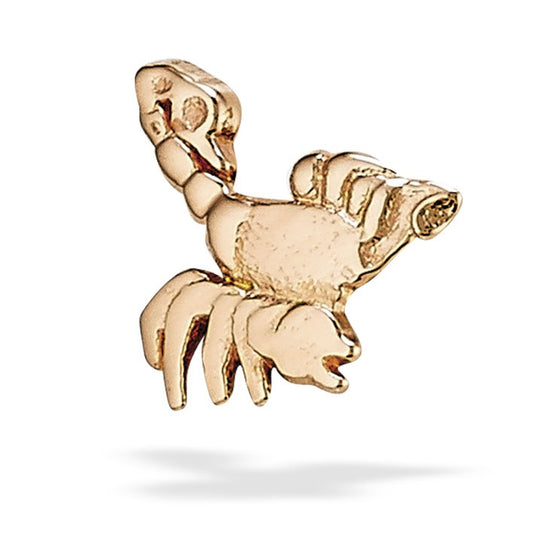 BODY GEMS - SCORPION - 14KT SOLID GOLD - THREADLESS END